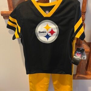 NFL Team Kids Black and Yellow Steelers Costume